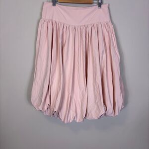 New Aleeza Paris Light Pink Bubble Skirt Size Medium